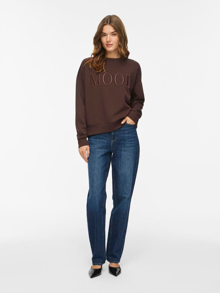 Vireflect Mood Emb L/s Sweat Top/r/3