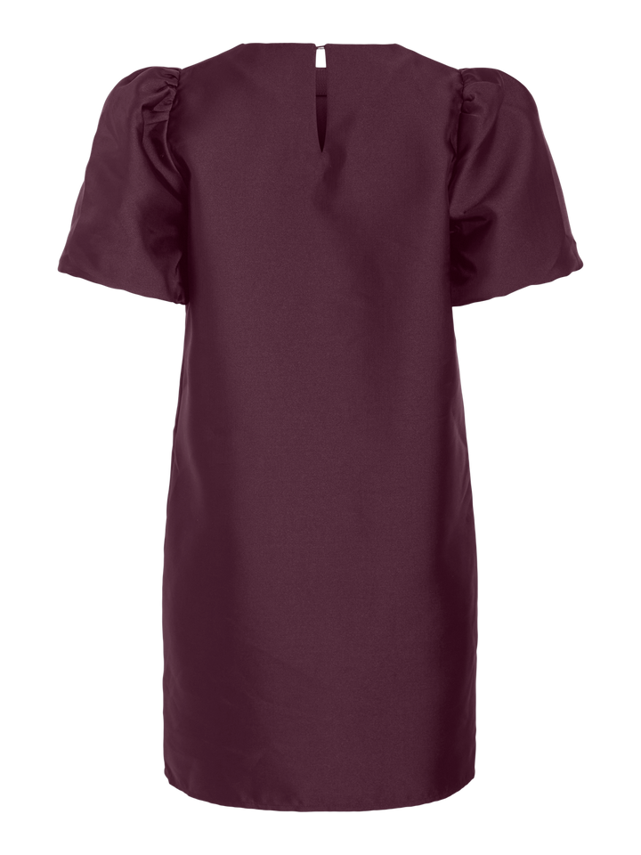 Vishina 2/4 O-Neck Short Dress/1/pty/ka