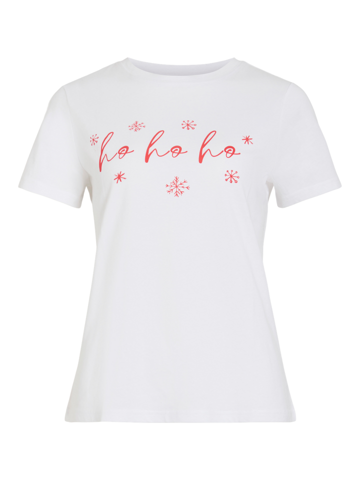 Vipure S/s Christmas Printed T-Shirt/ka