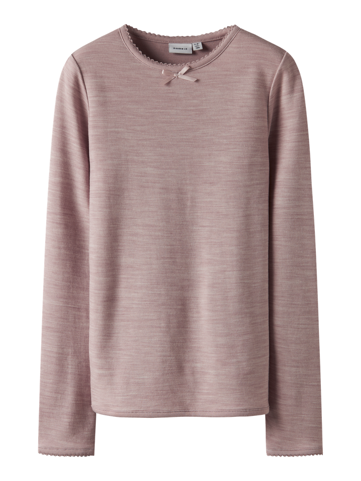 NKFWYLA WOOL/VISCOSE GENSER