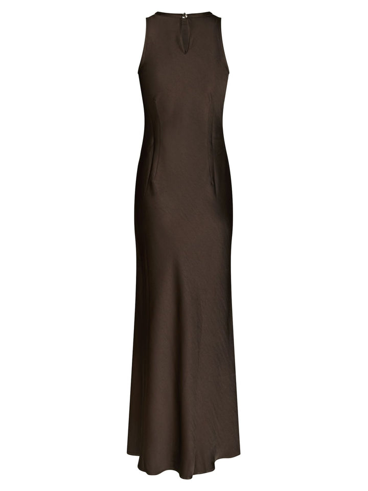 Celinie Heavy Sateen Dress