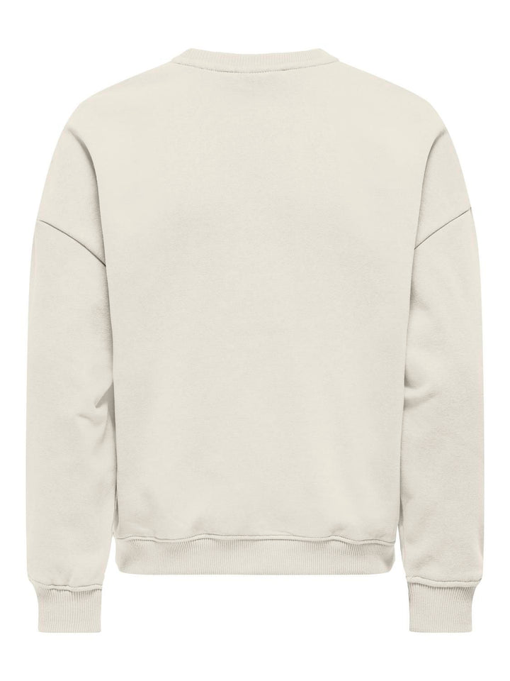 KOGBILA L/S OVZ PRINT O-NECK SWT NOOS