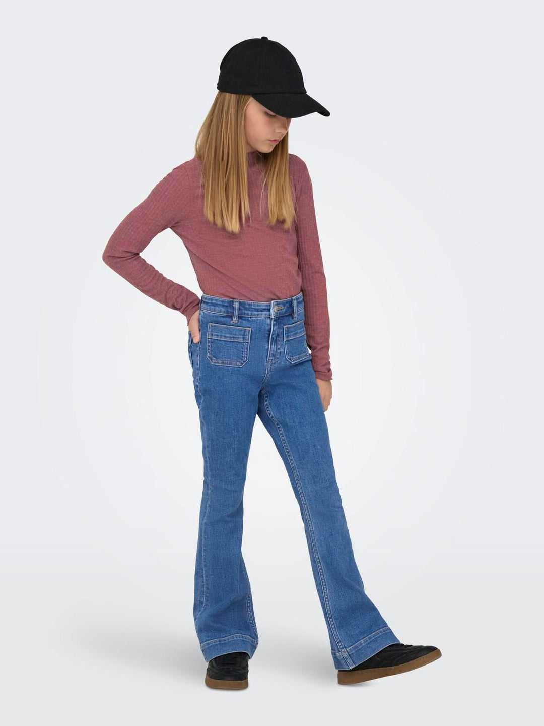 KOGMADISON POCKET FLARED JEANS