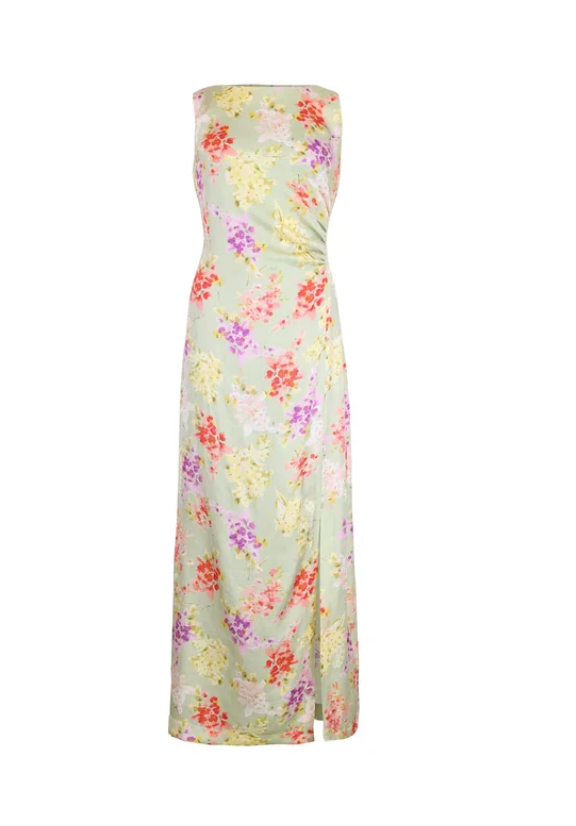 Shiny Sleeveless Dress