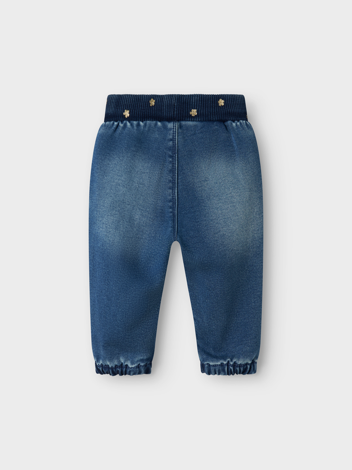 NBFROSE JEANS MED FLEECE INNI