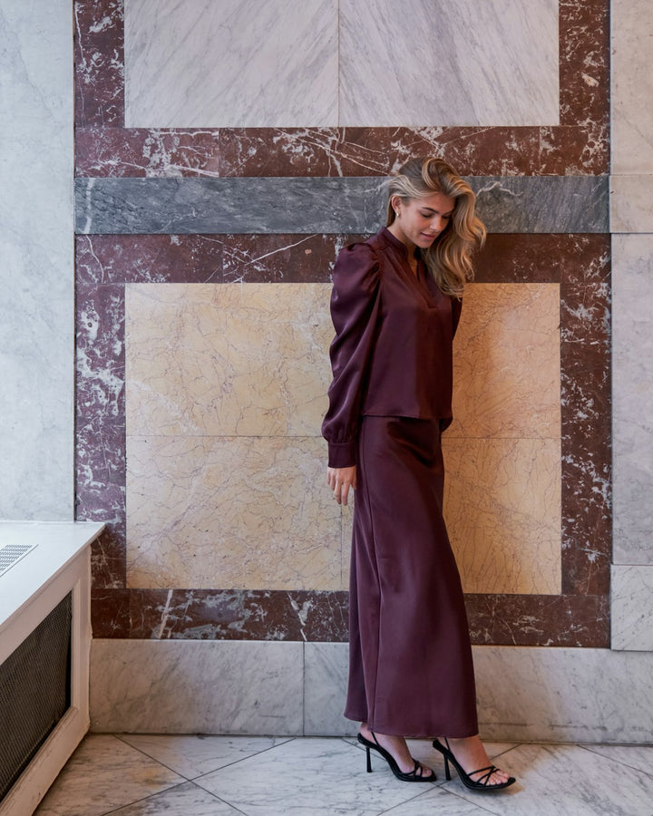 Rosslyn Heavy Sateen Blouse