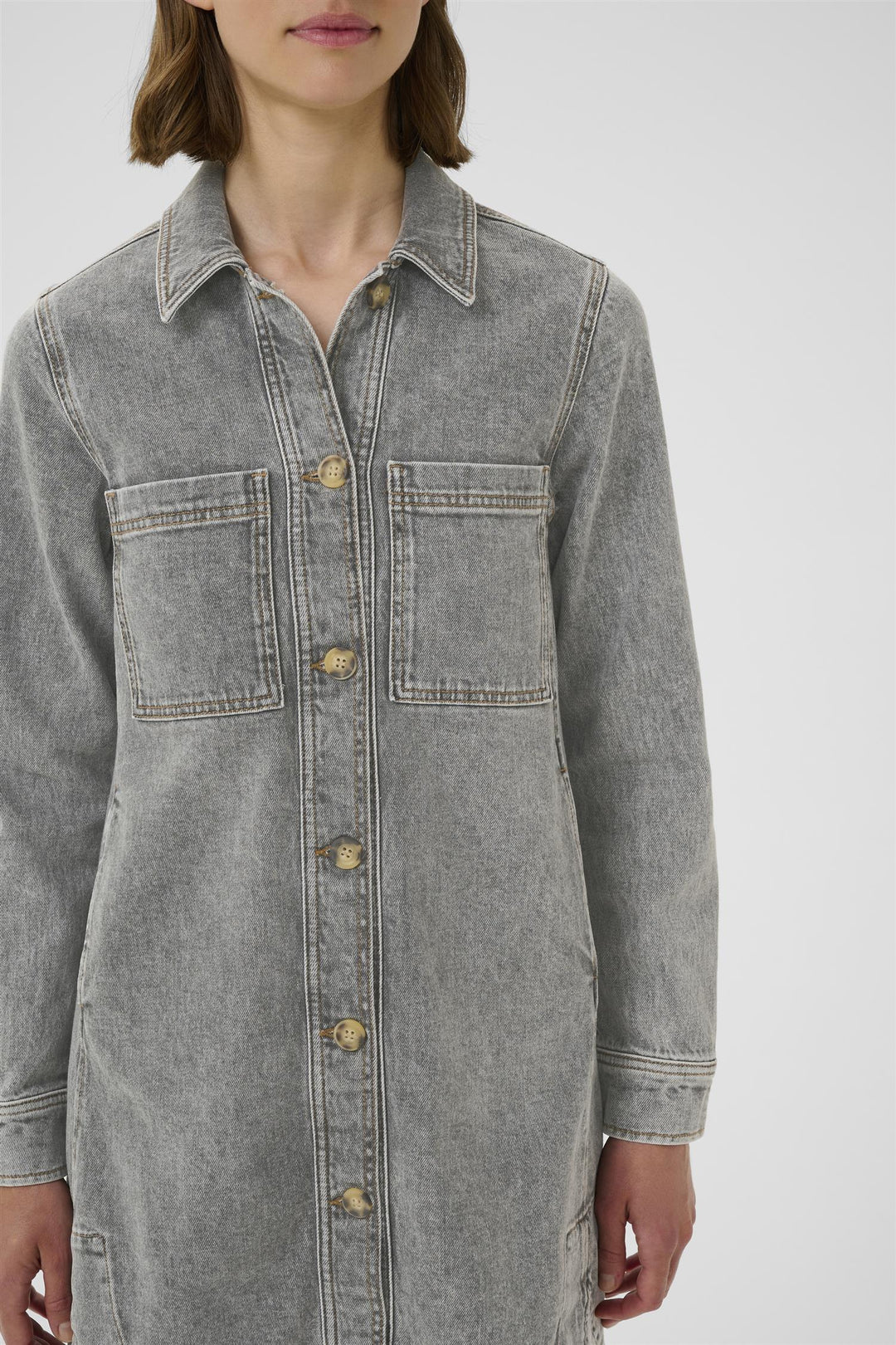 Nanasiw Denim Dress