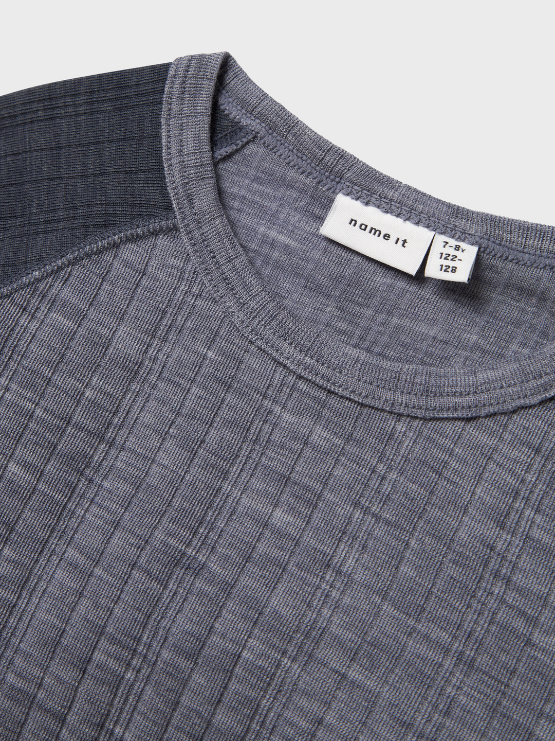 NKMWANG WOOL NEEDLE LS TOP SOLID.