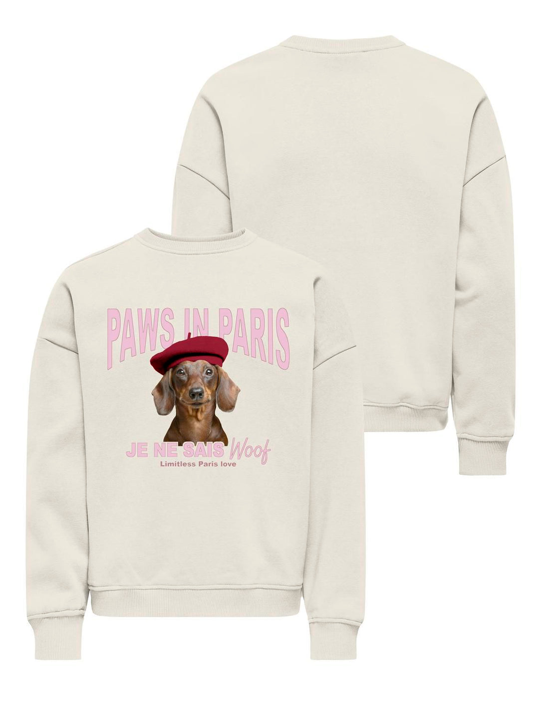 KOGBILA L/S OVZ PRINT O-NECK SWT NOOS