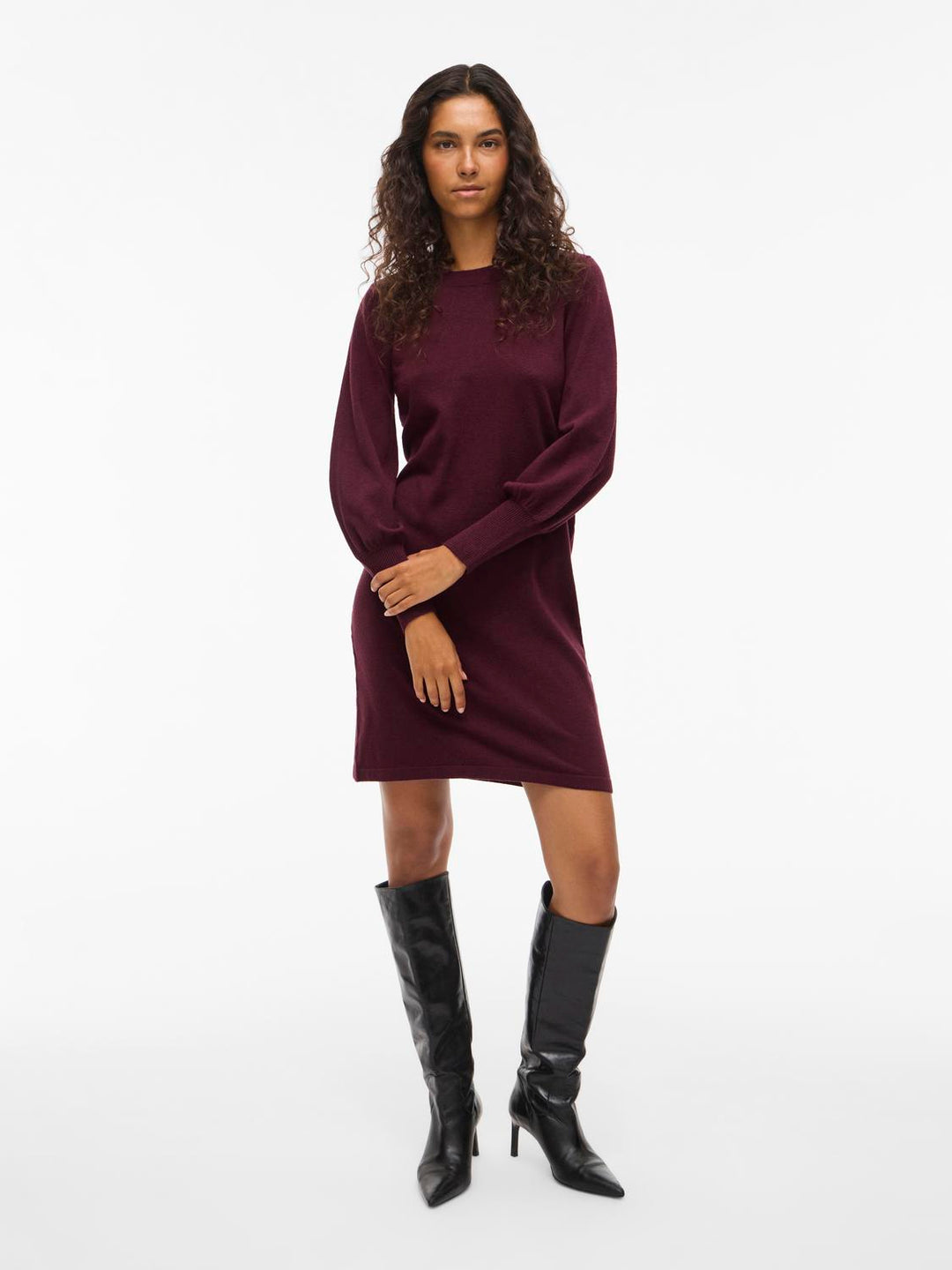 Vikerry O-Neck Knit Dress - Noos