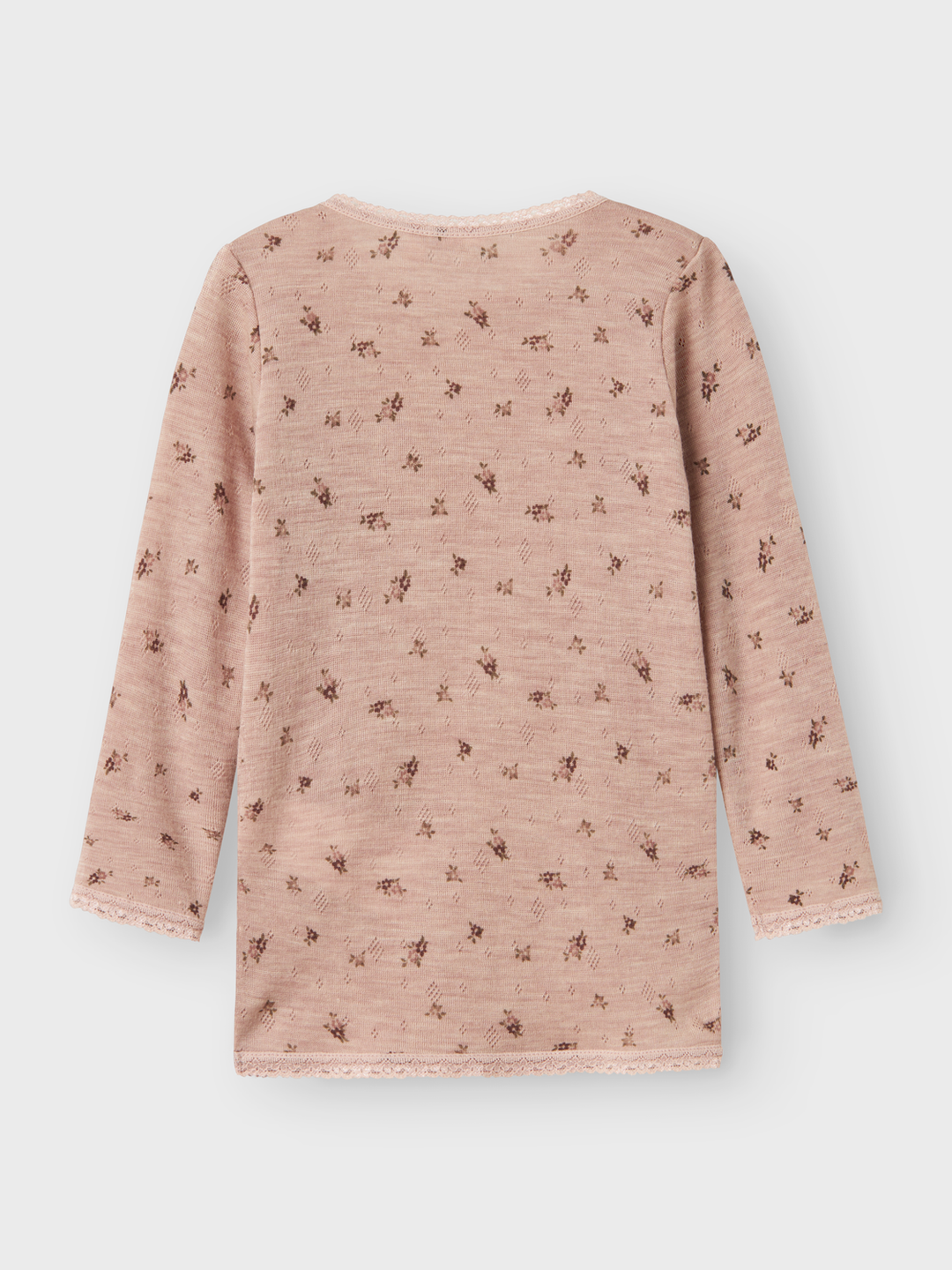 NMFWANG WOOL NEEDLE LS TOP NOOS
