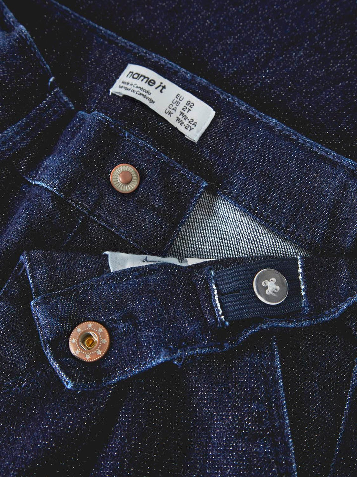 NMFROSE WIDE GLITTER JEANS