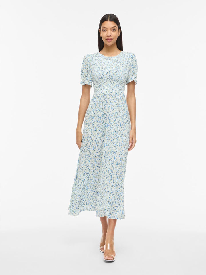 Vigreis S/s O-Neck Ankle Dress/rn