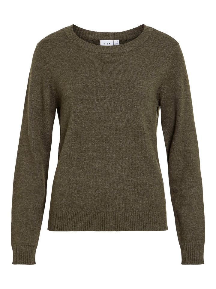 Viril O-Neck L/s  Knit Top - Noos