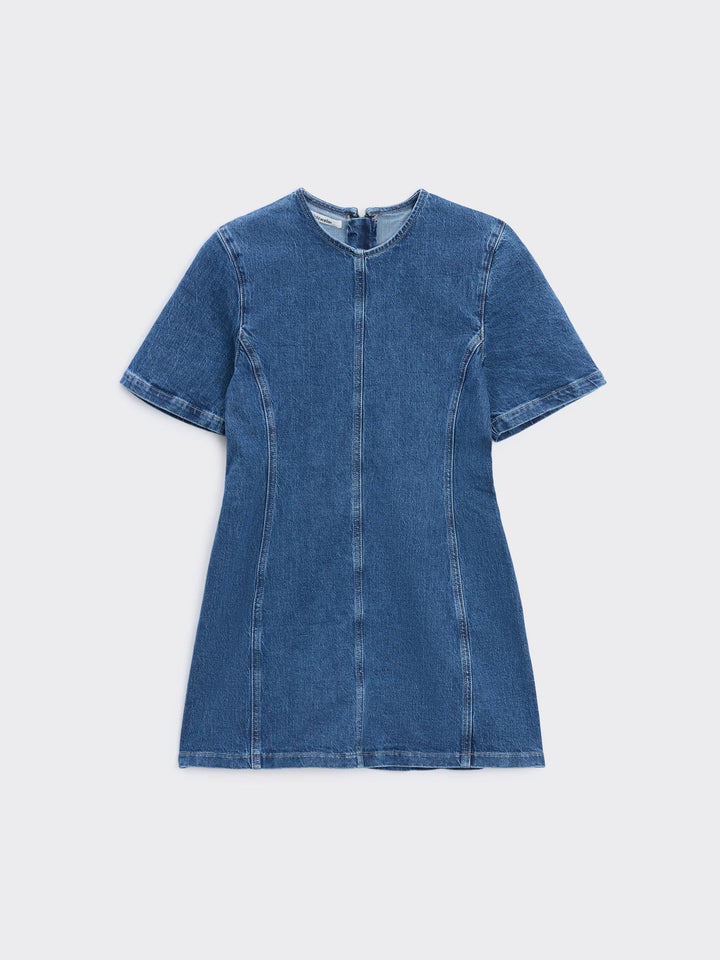 Short Denim Dress 26-02