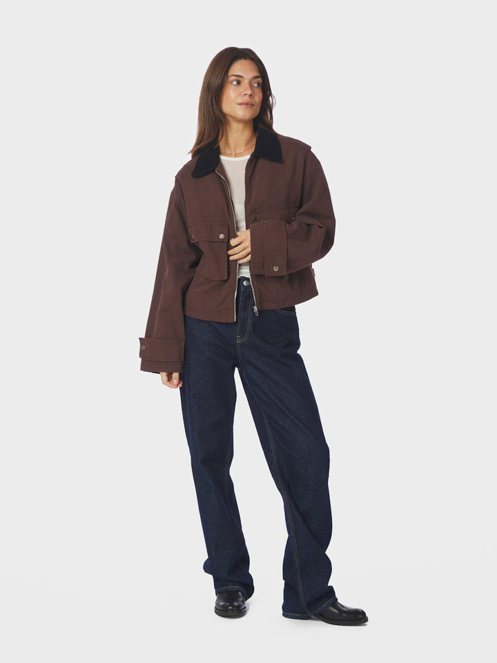 Rivera Canvas Boxy Jacket