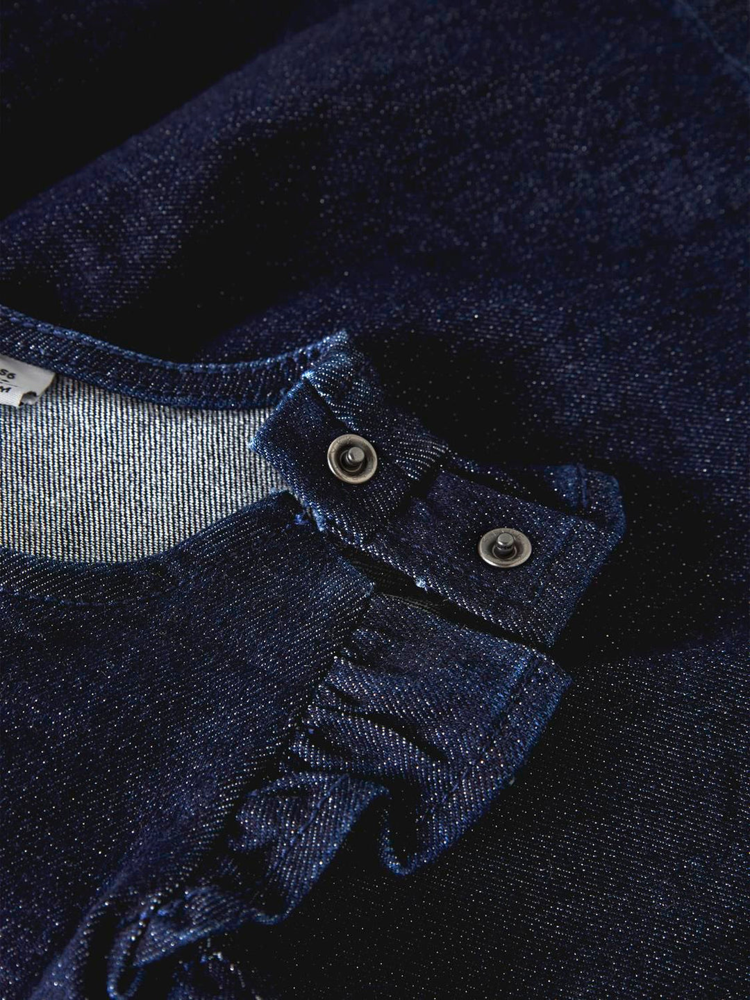 NBFEMBER DENIM GLITTER KJOLE