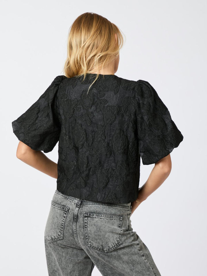 Aska Jacquard Blouse