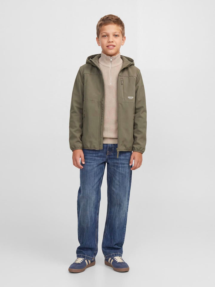 JPRBLUSTANLEY KNIT HALF ZIP