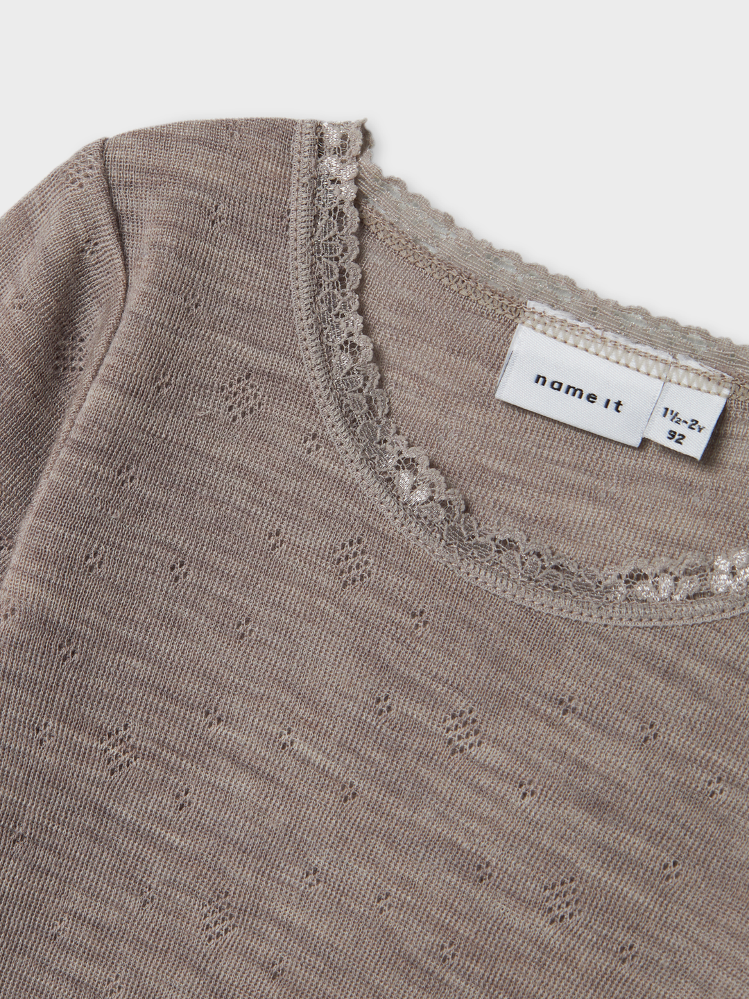 NMFWANG WOOL NEEDLE LS BODY
