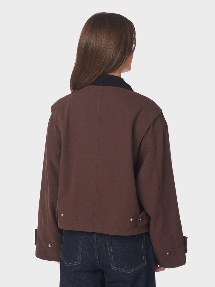 Rivera Canvas Boxy Jacket