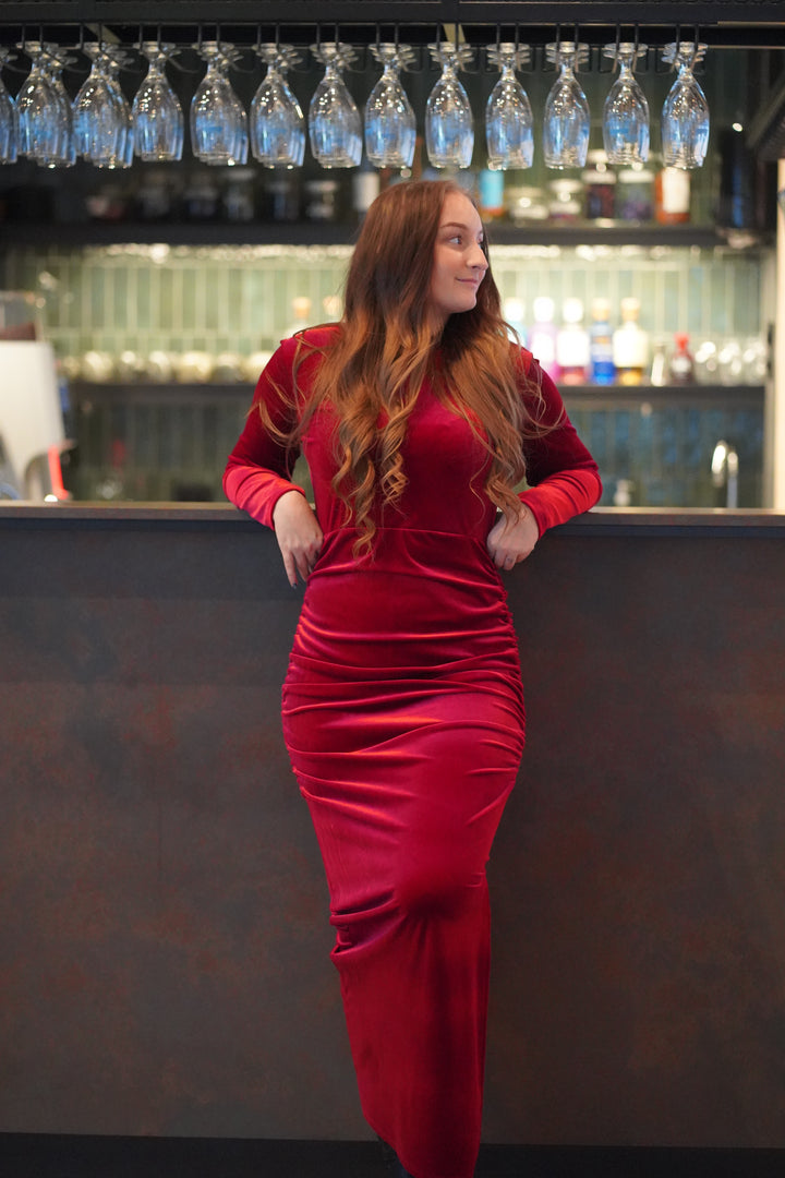 Kjole Garsina Velour