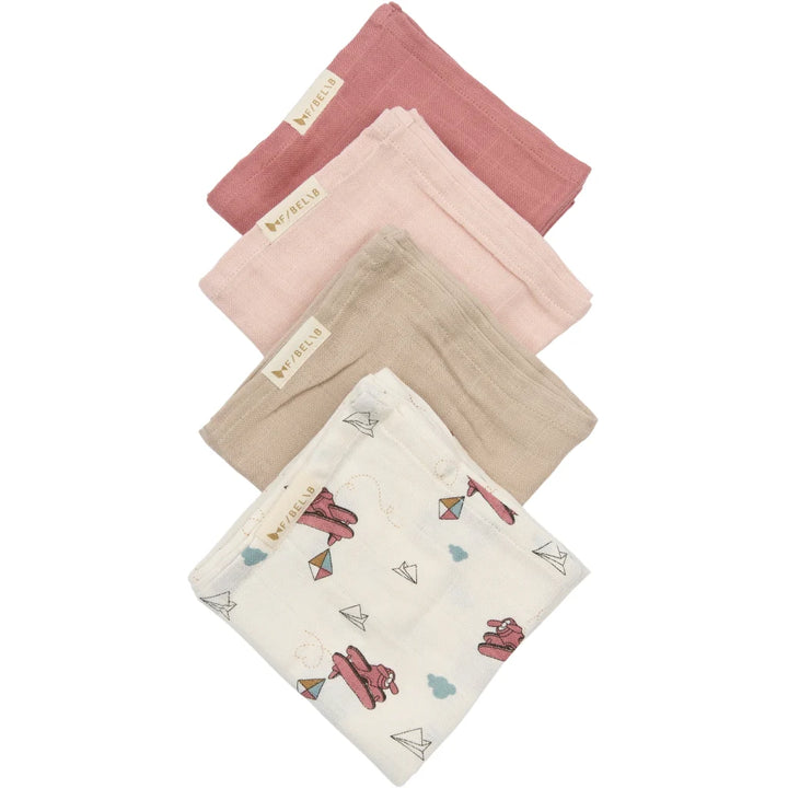 MUSLIN KLUT 4-PK