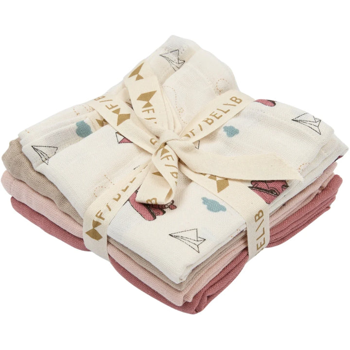 MUSLIN KLUT 4-PK
