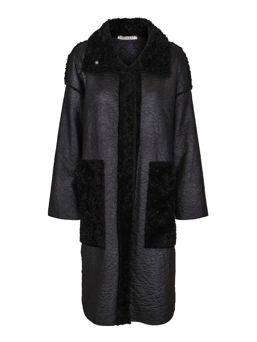 Reversable fur coat