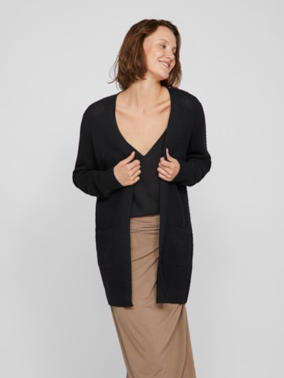 VIDALO L/S KNIT CARDIGAN- NOOS