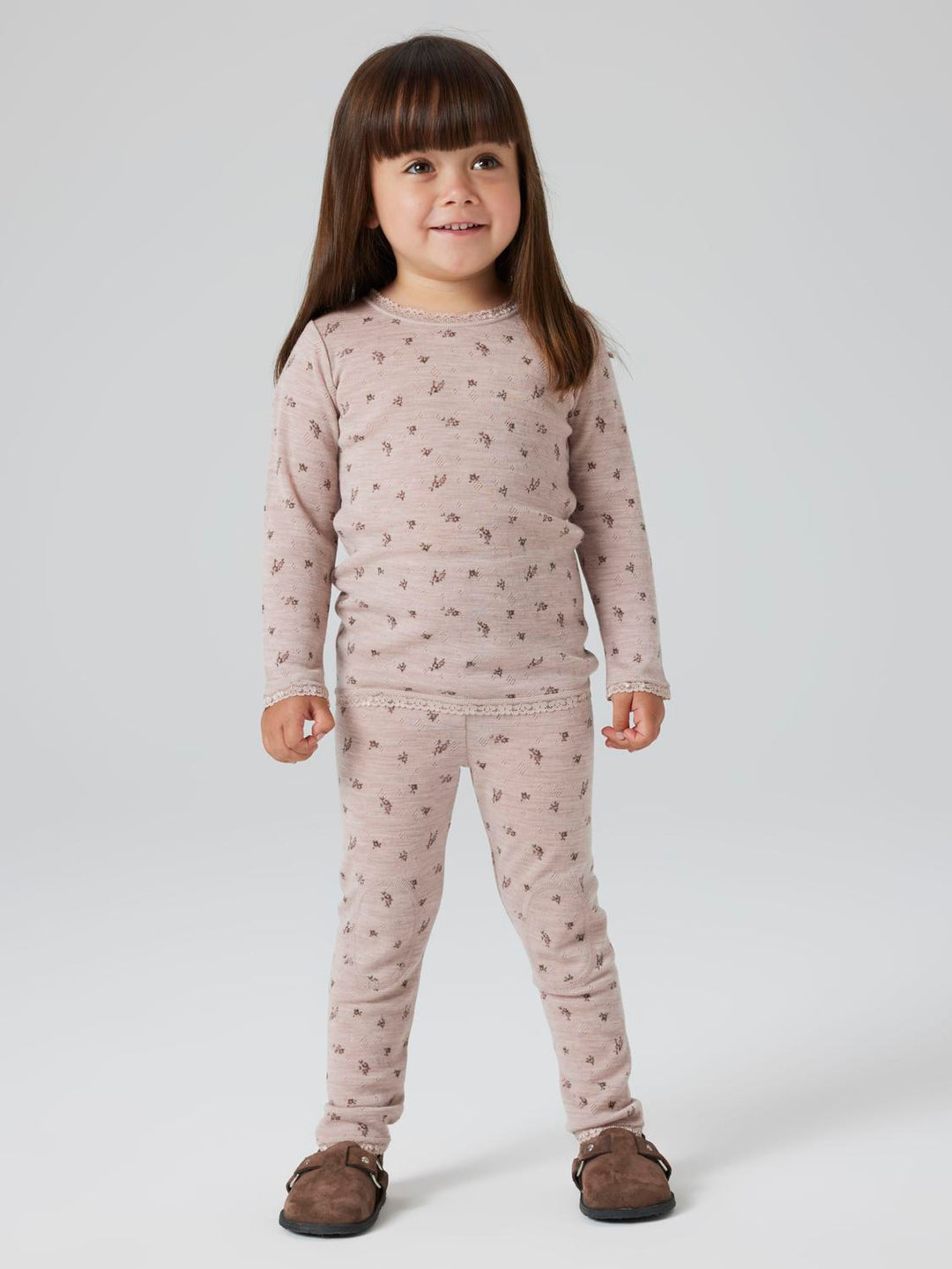 NMFWANG WOOL NEEDLE LEGGING NOOS