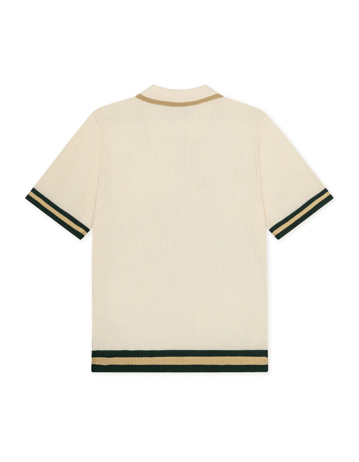 Lace Knitted Polo