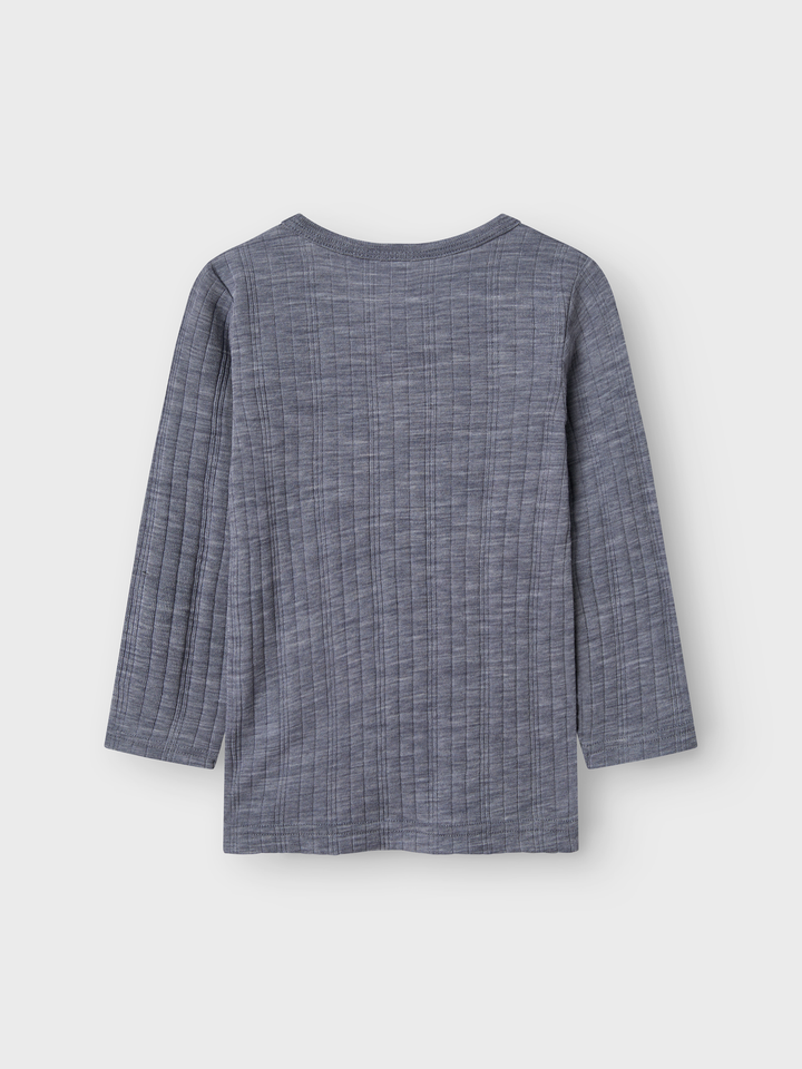 NMMWANG WOOL NEEDLE LS TOP.