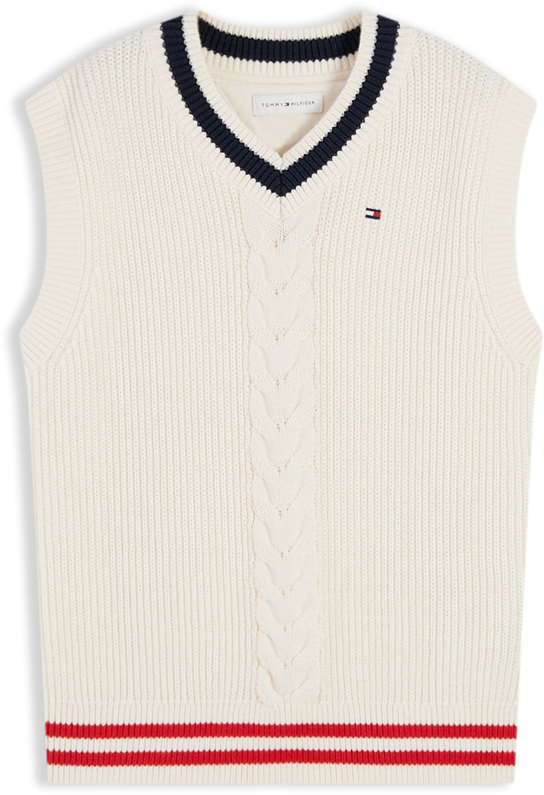 Cotton Cable Vest