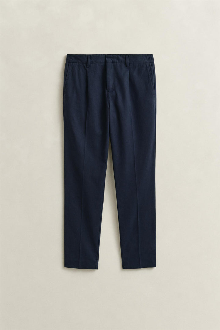 Slim Smart Cot/lyocell Pants