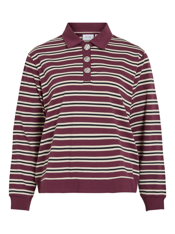 Visina Collar L/s Top/r
