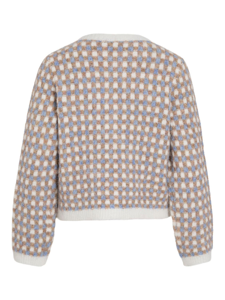 Vialdis O-Neck Knit Cardigan/rn
