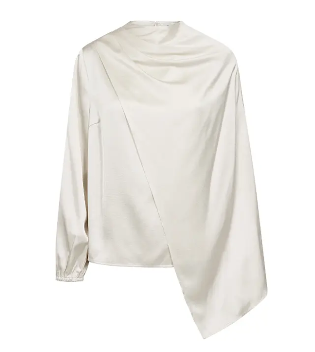 IdunCC Cape LS Blouse