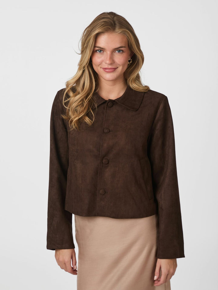 Nilo Faux Suede jacket