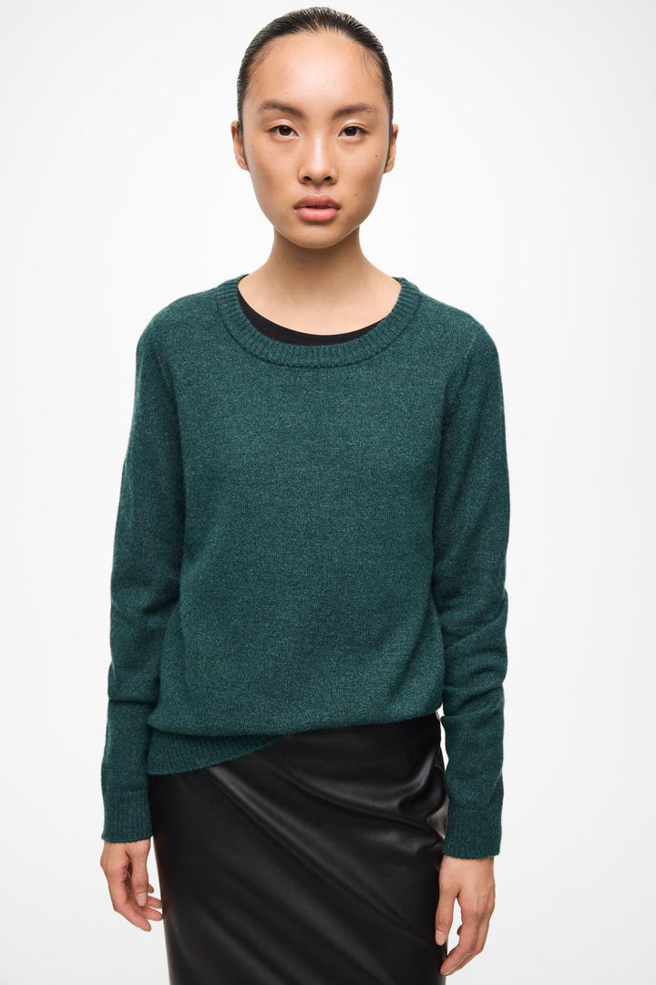 Viril O-Neck L/s  Knit Top - Noos