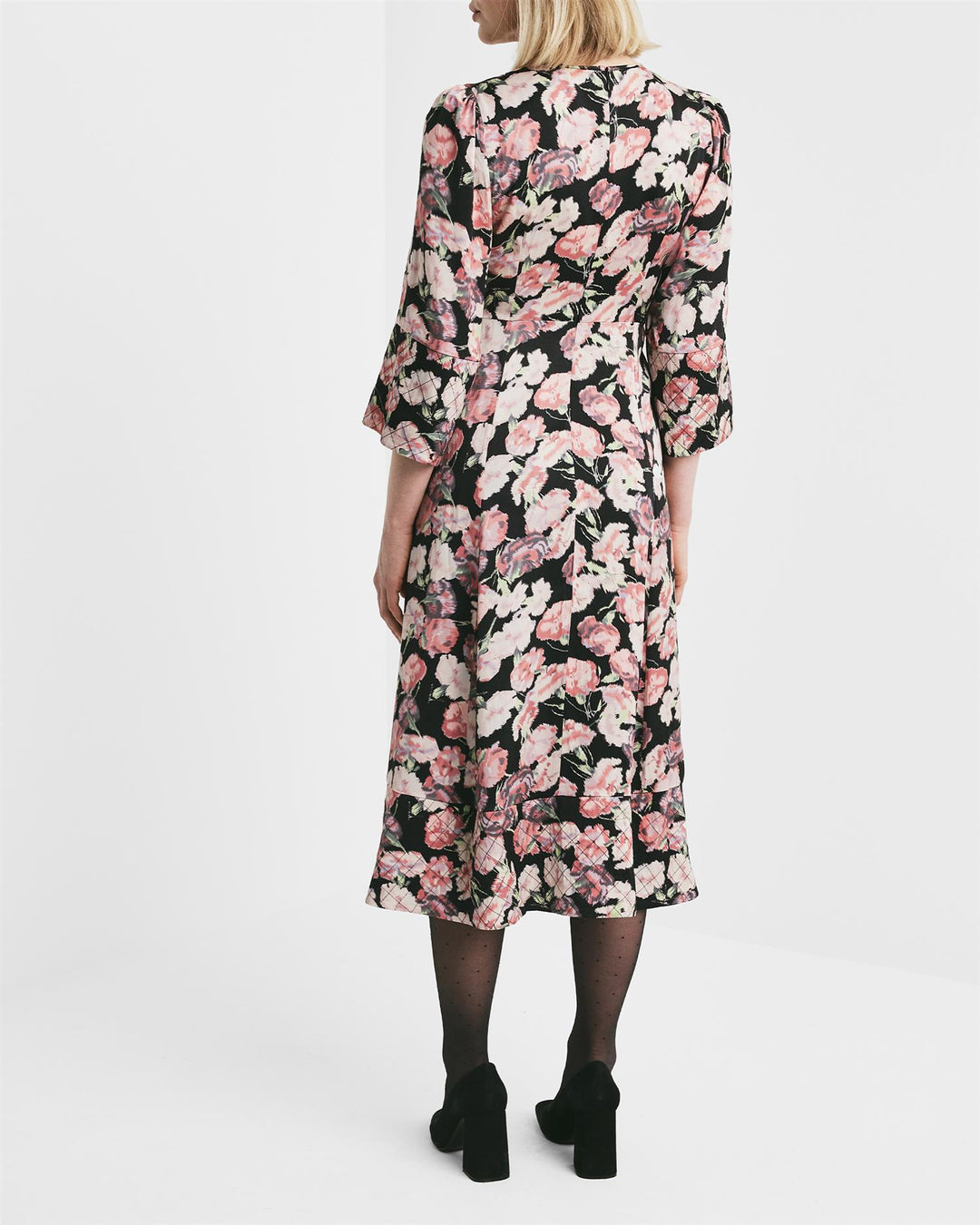 Satin Smocking Dress