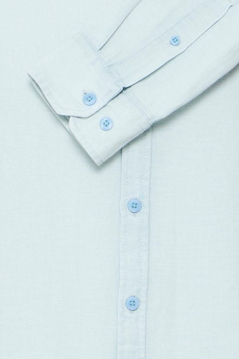 CFHAMILTON LS BD linen mix shirt