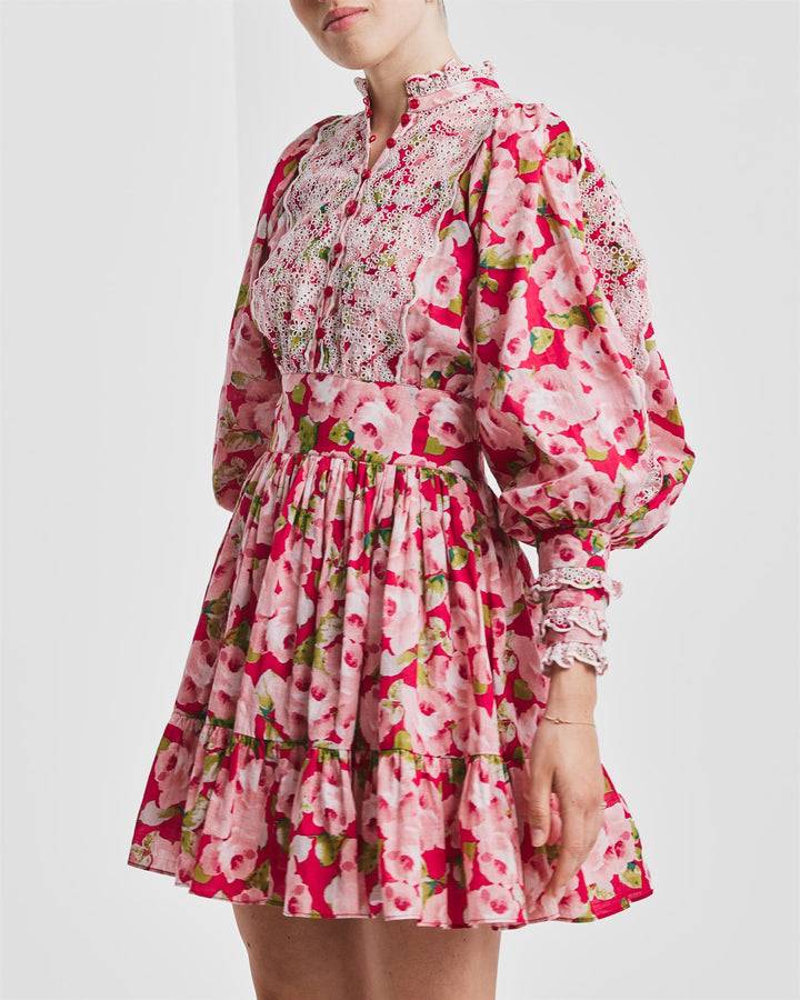 Cotton Slub Mini Dress