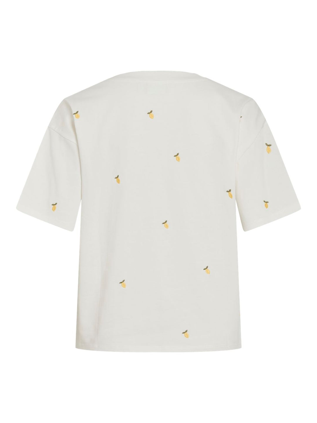Vimonie Emb O-Neck S/s/rn