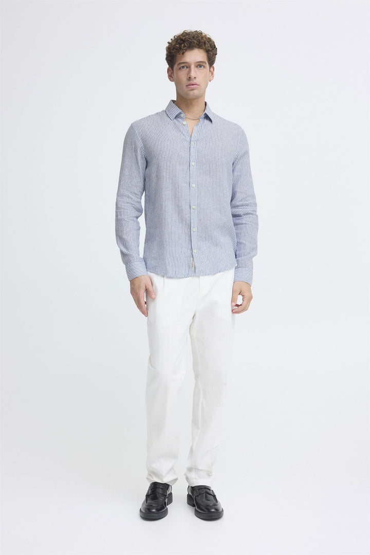 Cfestrup Ls Linen Mix Shirt