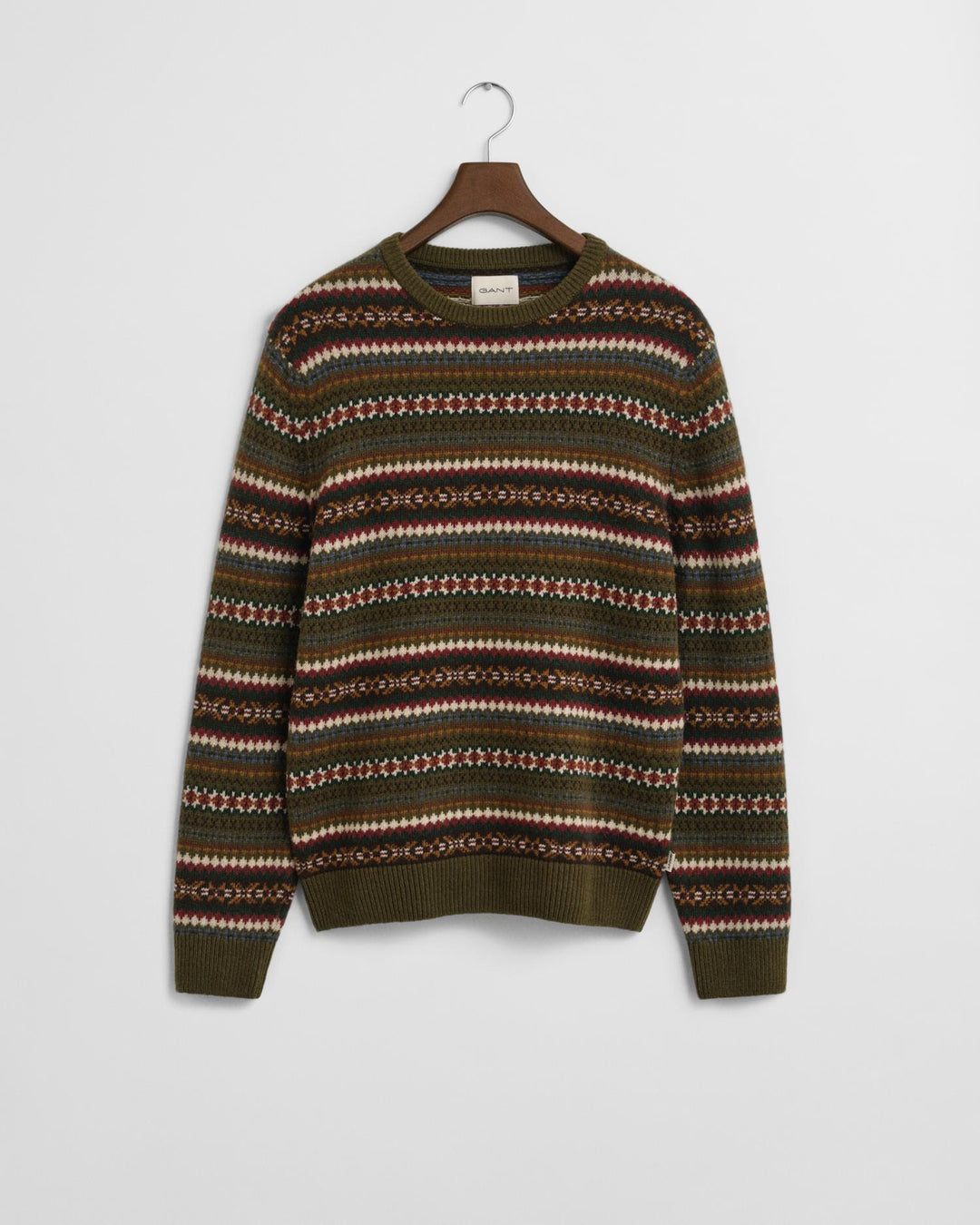 Fair Isle C-Neck