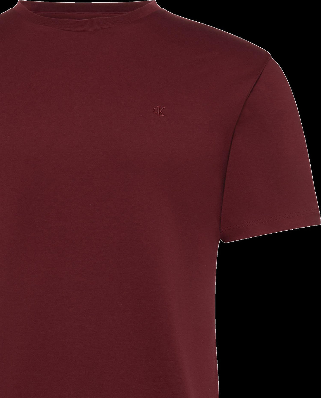 Ss Supima Chest Emb Crewneck Tee