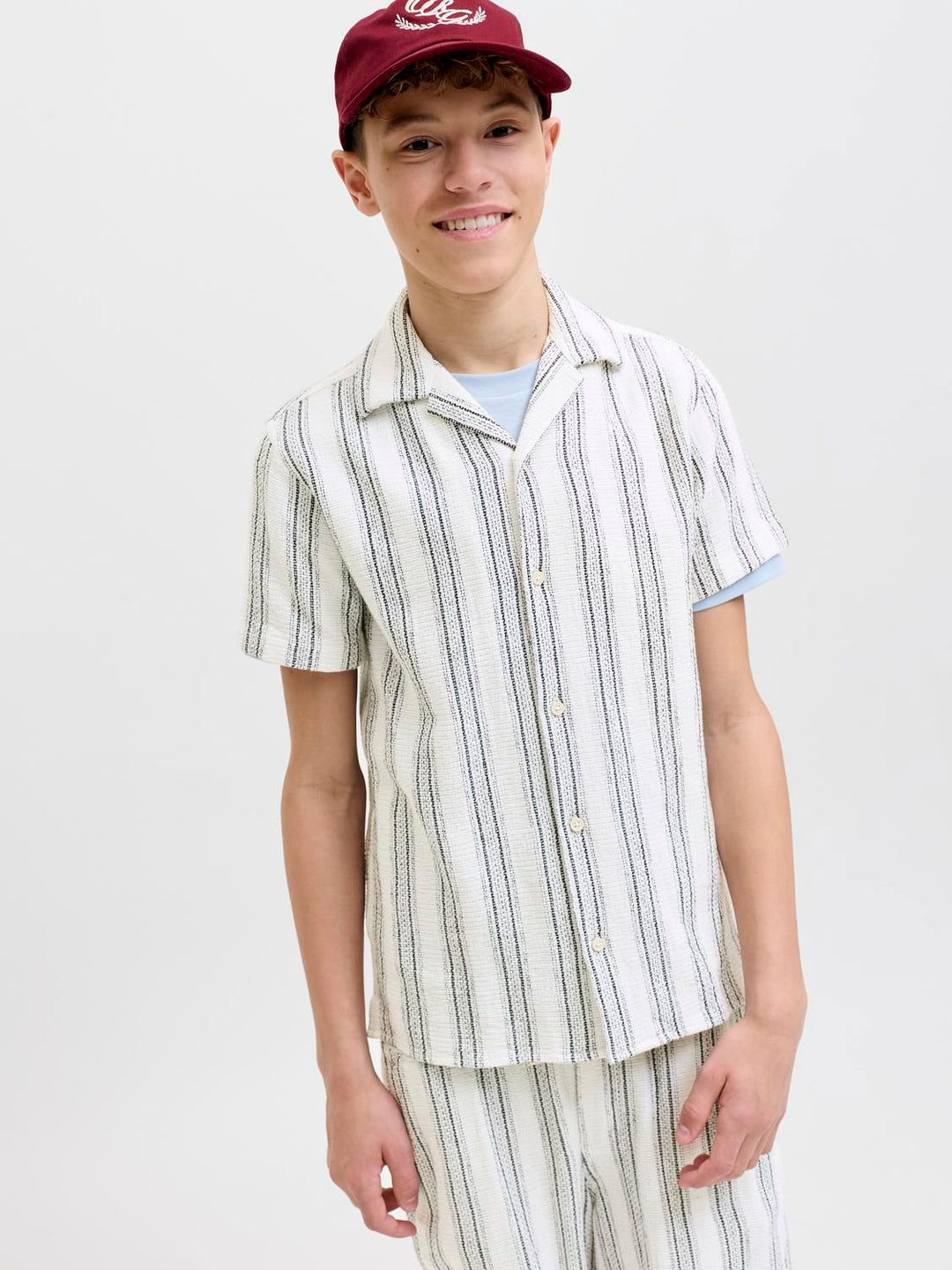 JJECOBA STRIPE RESORT SKJORTE