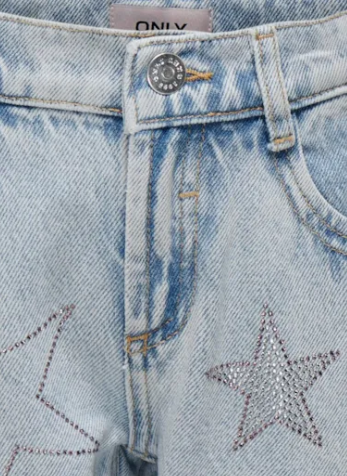 KOGCARLY DAD STARIGHT STAR JEANS