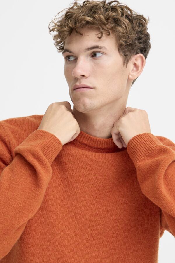 CFKARL LAMBSWOOL CREW NECK KNI